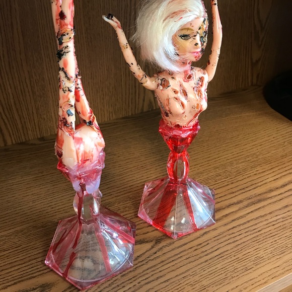 Halloween Custom Barbie Style Doll Decorations - Picture 4 of 8